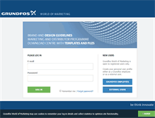 Tablet Screenshot of marketing-grundfos.com